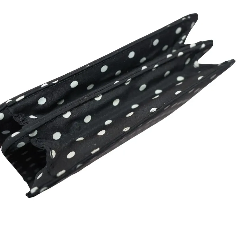 Vanessa Polka Dot Clutch Vtg Glam Girlhoodcore  Feminine Crossbody Convertible